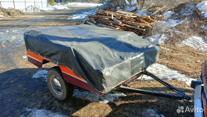 Прицеп кмз 8119 с палаткой