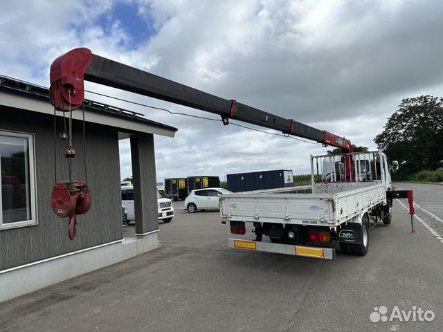 Бортовой грузовик Hino 500 (Ranger) с КМУ UNIC, 2010