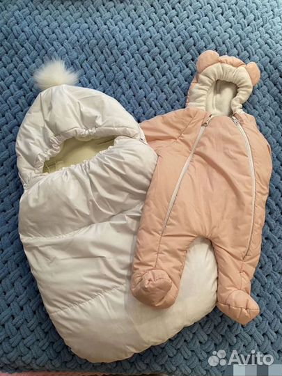 Конверт на выписку зимний для девочки