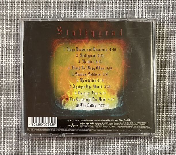 Accept - Stalingrad (Brothers In Death) CD Rus