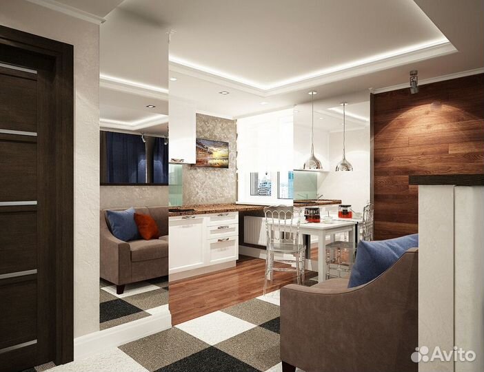 Дизайн интерьера квартиры