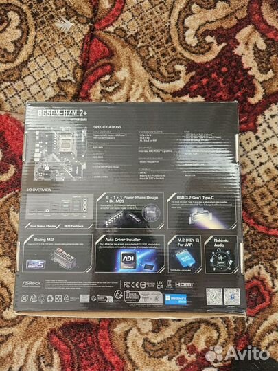 ASRock b650m-h/m2 +