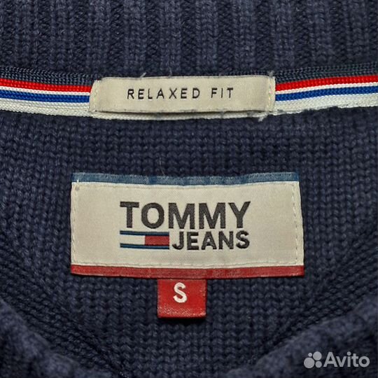 Вязаный свитер Tommy Jeans Big Logo