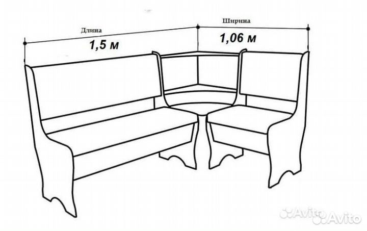 Кухонный уголок Ника 2