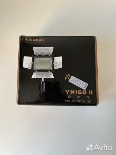 Видео свет yongnuo YN160 ll
