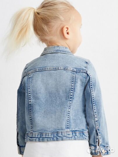 Джинсовая куртка для девочки