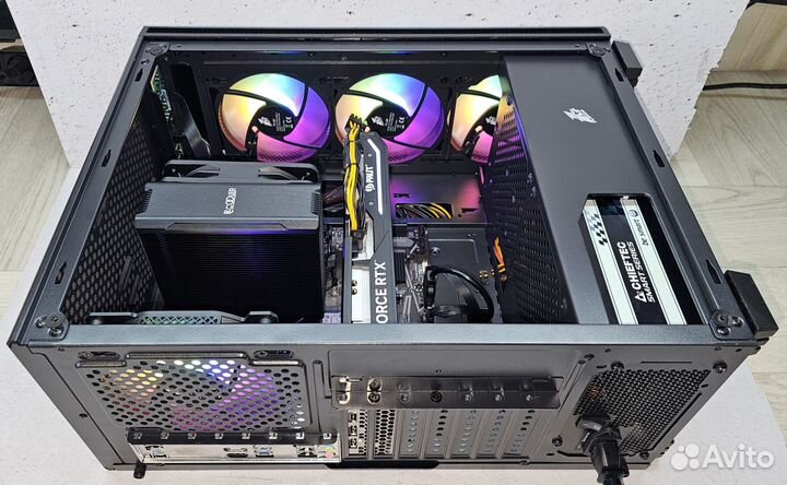 Игровой компьютер Byte-Row Ryzen 7 5700X 700W SSD 1000Gb 32Gb GeForce RTX 4060 Windows11