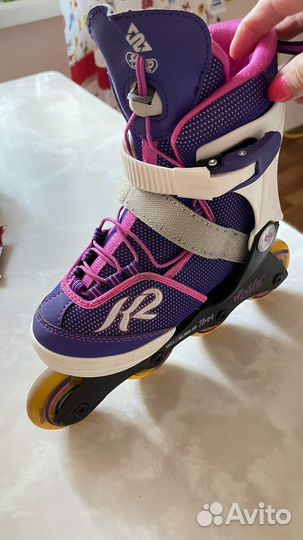 Ролики детские развижные Marlee pro 29-34 размер