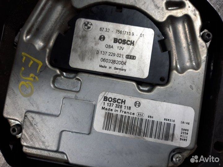 Диффузор радиатора Bmw 323I E90 N52B25A 2006