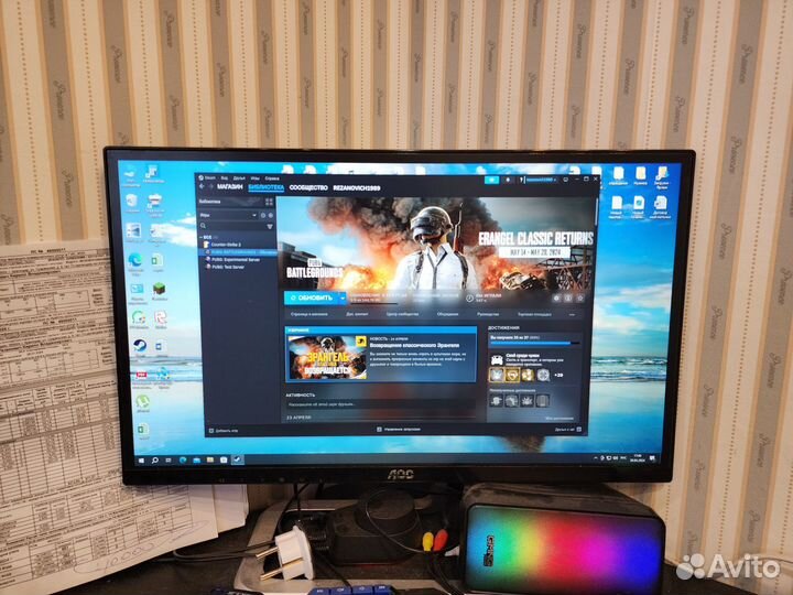 Монитор для компьютера 22 дюйма