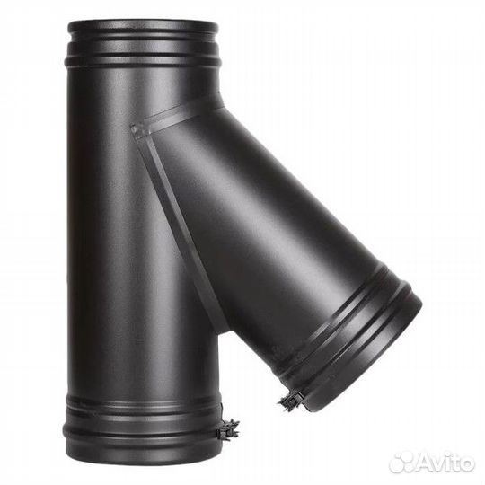 Тройник 45 Schiedel Permeter 25 130/180 мм Черн