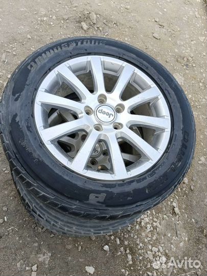 Диски с резиной r18 на jeep