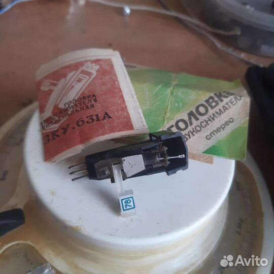 Головка звукоснимателя гзку 631, Запасные иглы