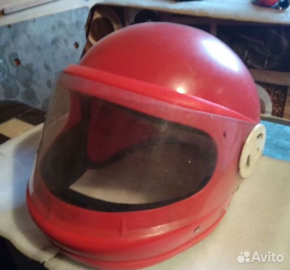 Мото шлем Ретро salvo