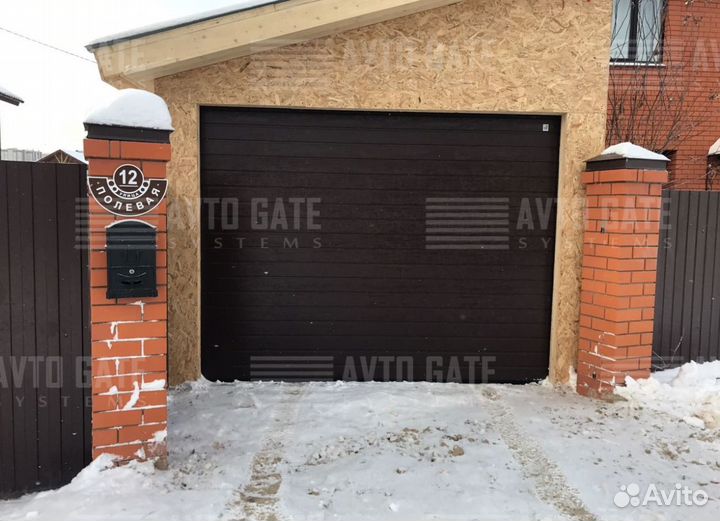 Секционные ворота гаражные
