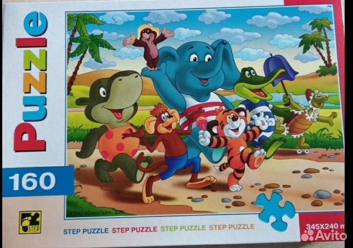 Пазлы, 160 штук