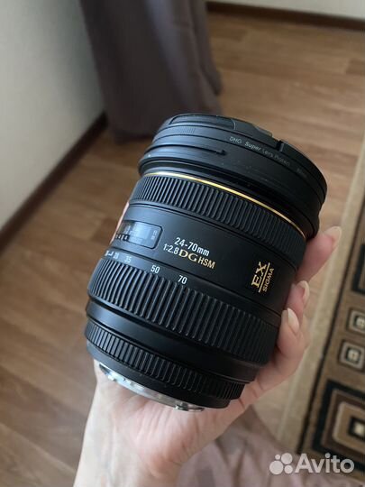 Объектив sigma 24 70 2.8