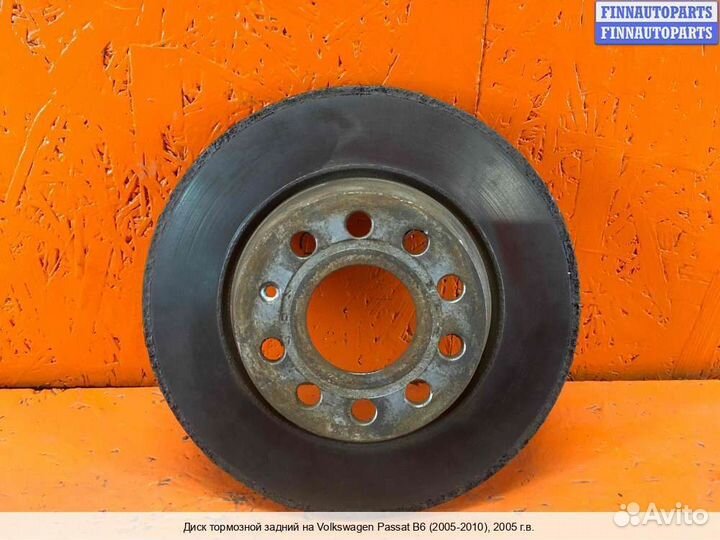 Диск тормозной зад Volkswagen Passat B6 (3C), 2005
