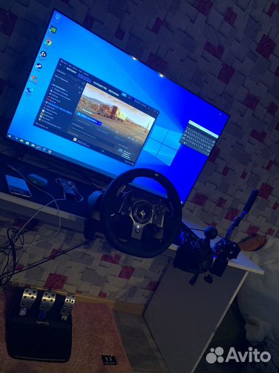 Руль logitech g920