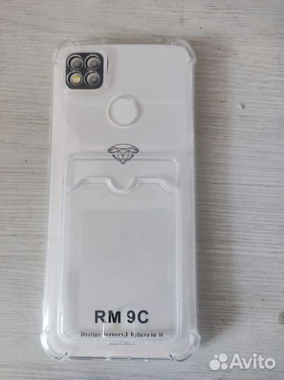 Чехол на xiaomi redmi 9c с карманом