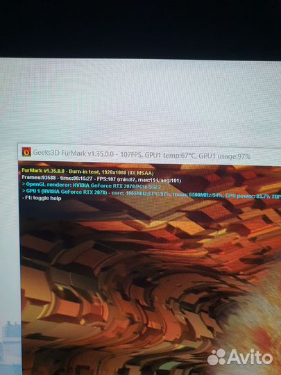 Видеокарта RTX 2070 Asus