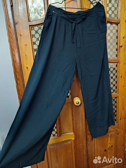 Брюки палаццо летние 58 60