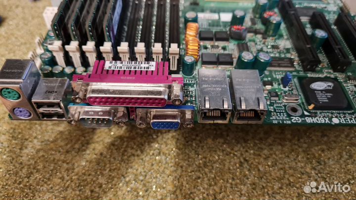 Supermicro X6DH8-G2, 2xXeon 3Ghz, 16Gb, 4xHDD scsi