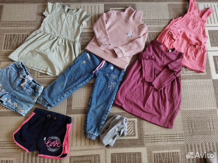 Пакет вещей на девочку 104
