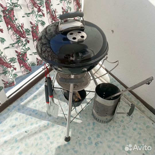 Гриль мангал weber угольный 47cм