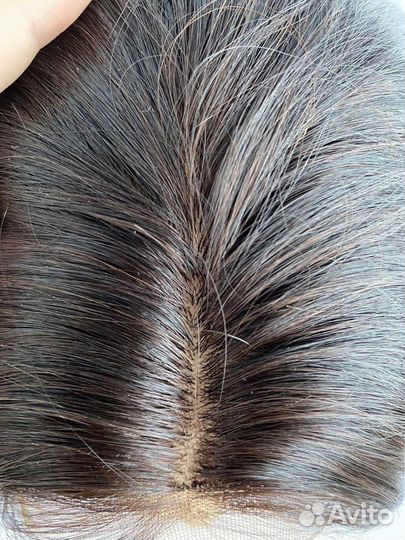 Система волос новая парик Натуральный с шелком США