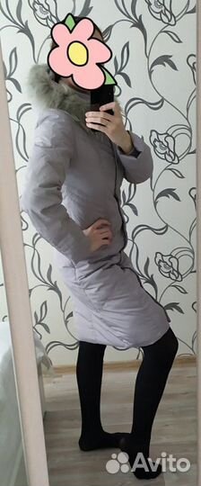 Пуховик женский размер 46