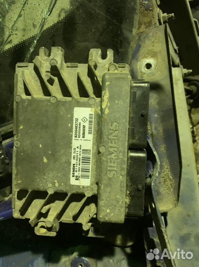 Эбу мозги renault logan / рено логан sandero