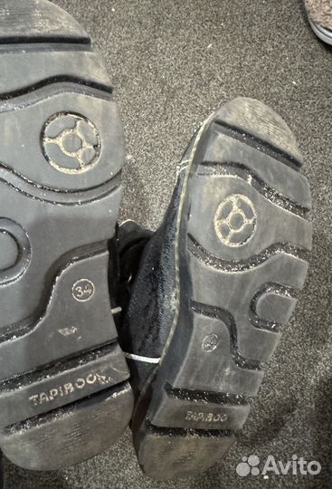 Сапоги, теплые, зимние 34