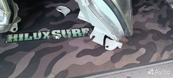 Toyota hilux surf 215 фары рестайлинговые