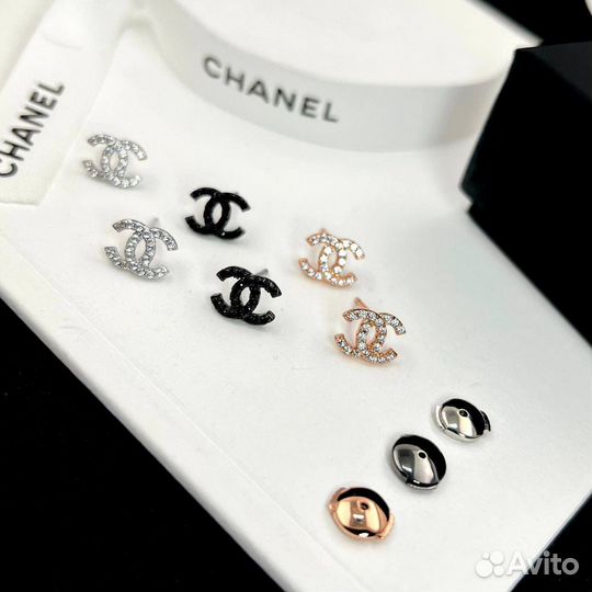 Серьги Chanel