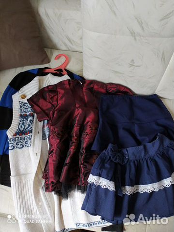 Одежда для девочки пакетом на 5-7лет