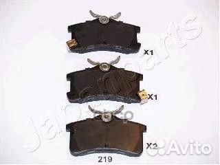 Колодки тормозные диск. pp219af Japanparts