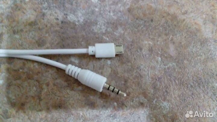 Кабель micro usb - jack 3.5