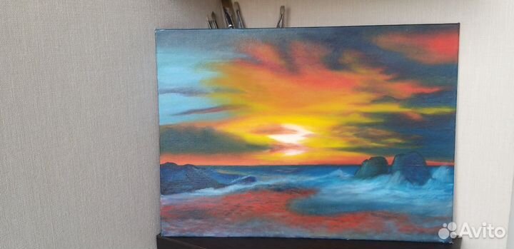 Картина маслом на холсте