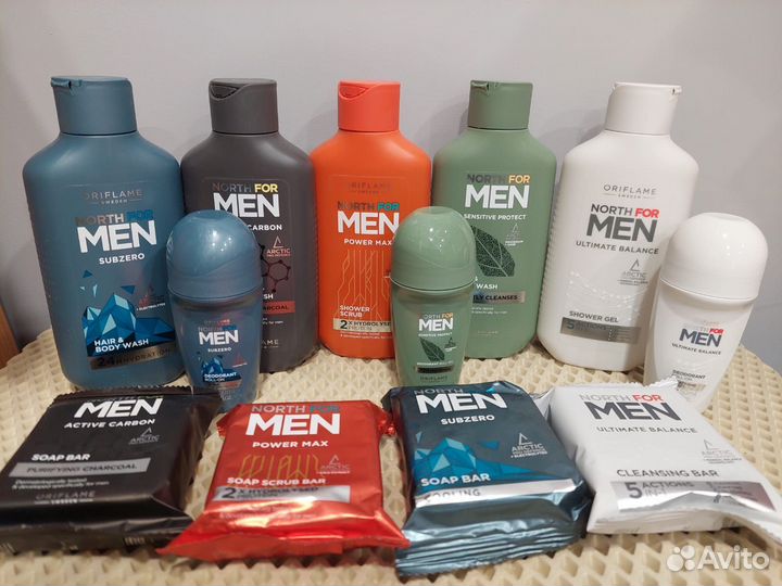 Средства для мужчин North for Men от oriflame