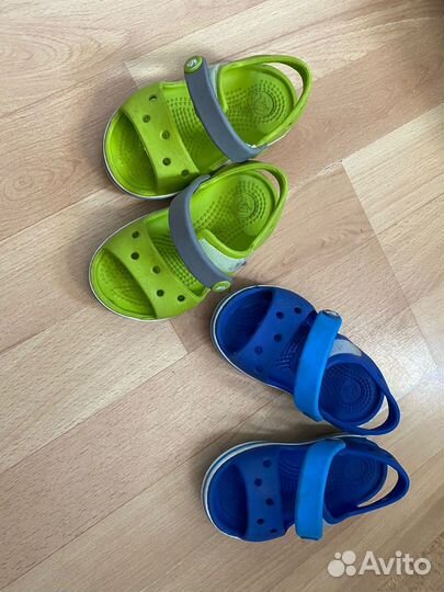 Сандали crocs c5 и c6 на 1-1,5 и на 1,5-2 года