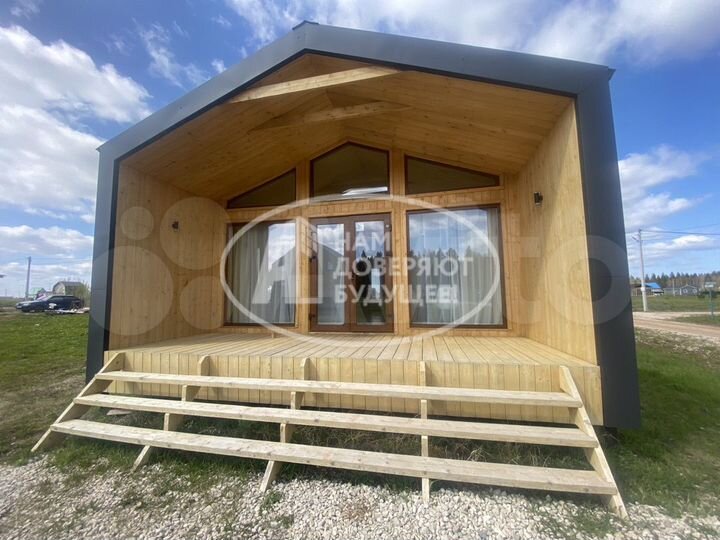 Дом 72 м² на участке 10 сот.