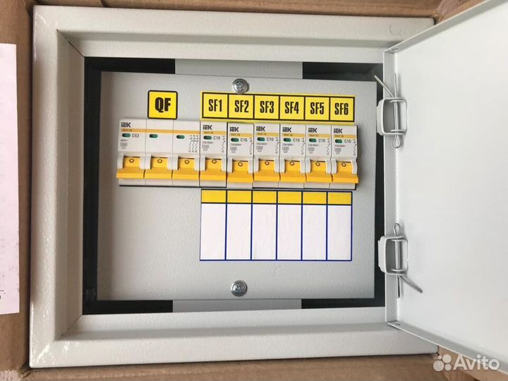 Щиток распределительный ощв-3-63-6-0 36 ухл4 IP31