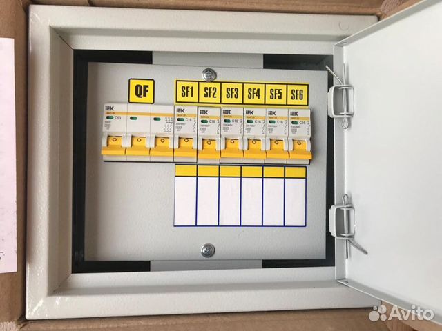 Щиток распределительный ощв-3-63-6-0 36 ухл4 IP31