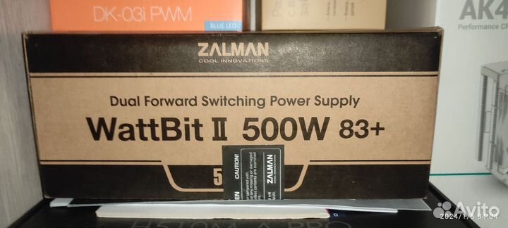 Блок питания zalman 500w