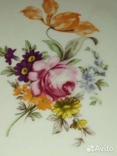 Блюдо фарфор Bohemia