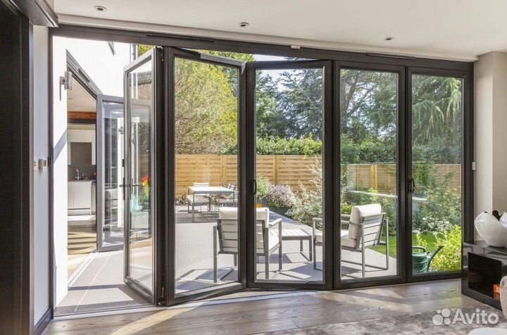 Алюминиевые двери офисные под ключ