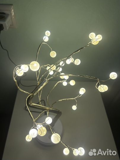 Светильник настольный от сети и батареек