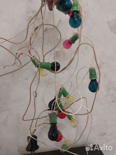 Елочная гирлянда СССР