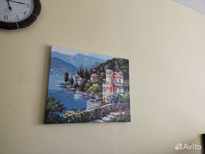 Картина домик у моря